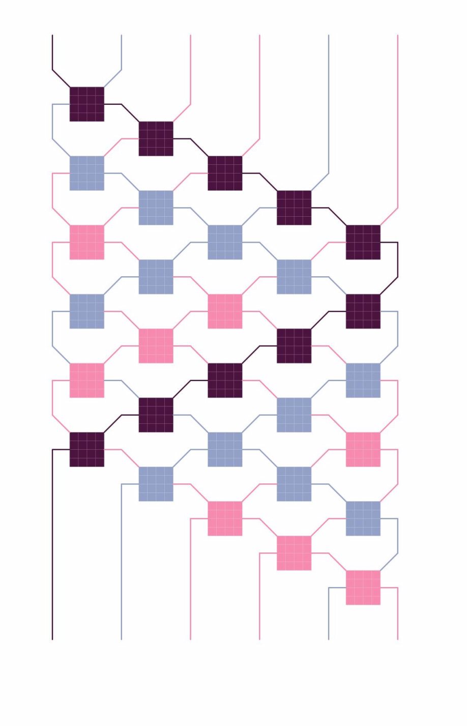 Zigzag pattern variation b