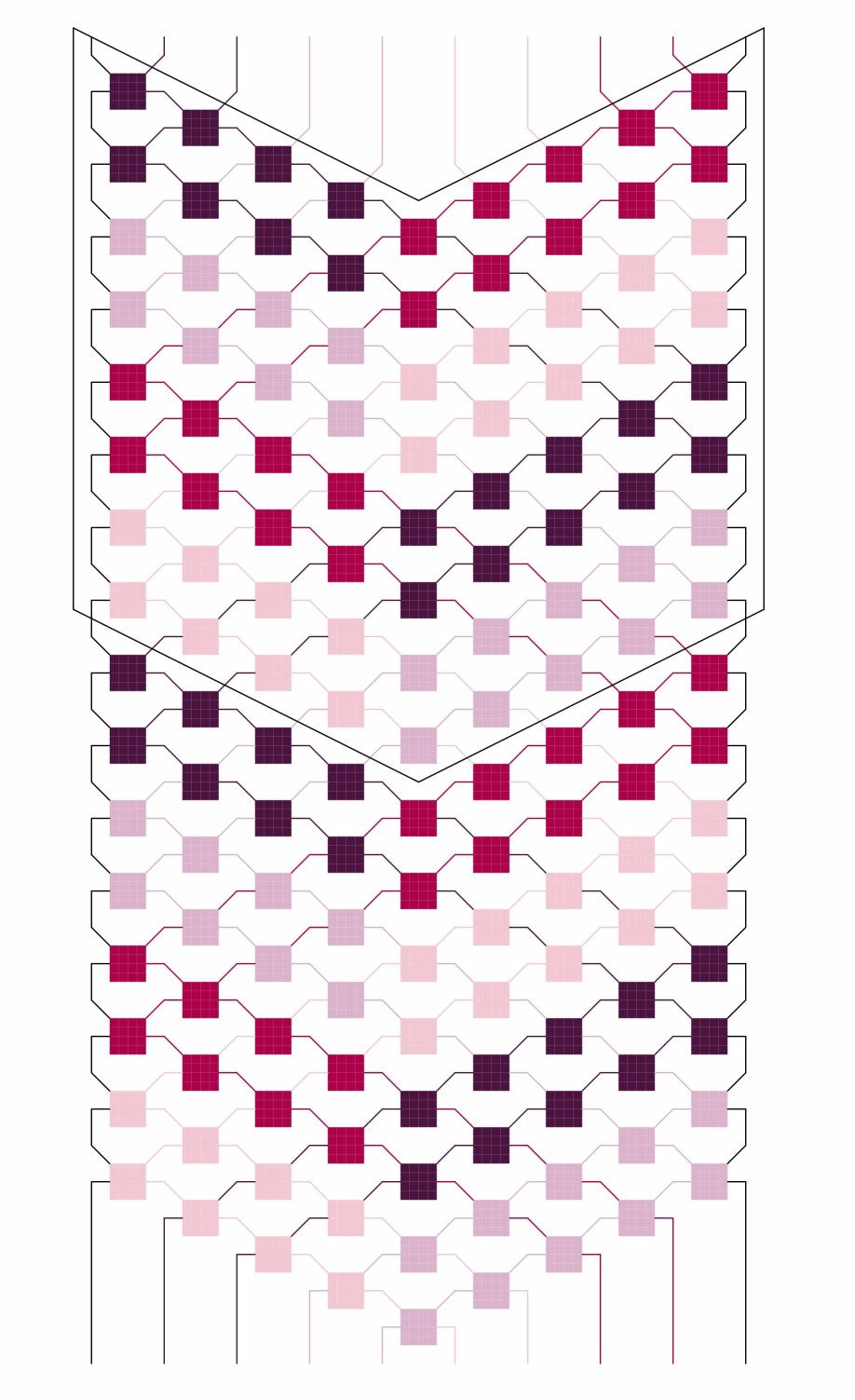 4-Colored stripes pattern