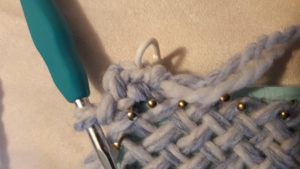 2nd Single crochet in corner A