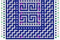 deleting 4 squares - front side